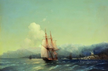  Crimea Lienzo - Ivan Aivazovsky Crimea Marina